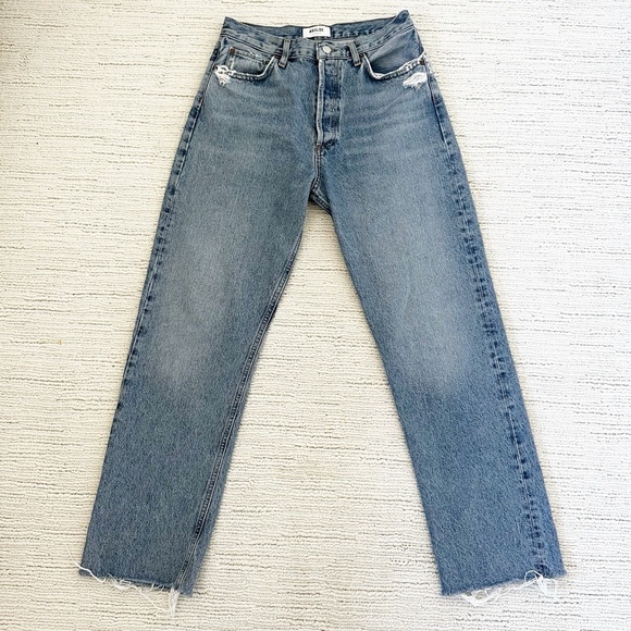 AGOLDE | 90s Pinch Button Fly Jeans | 28 | Blue - Picture 1 of 11